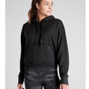 Athleta Recover Hoodie in Black